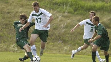 Naaktgeboren Goal Gives Men's Soccer Edge on the Eagles