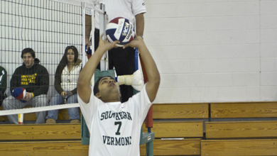 SVC Men’s Volleyball Cruises Past Regis, “Bear”ahona Hits .538 in Collegiate Debut