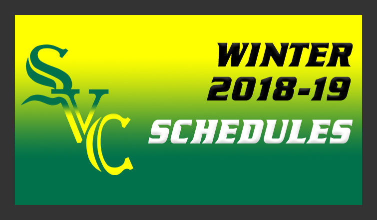 winter schedules announcement