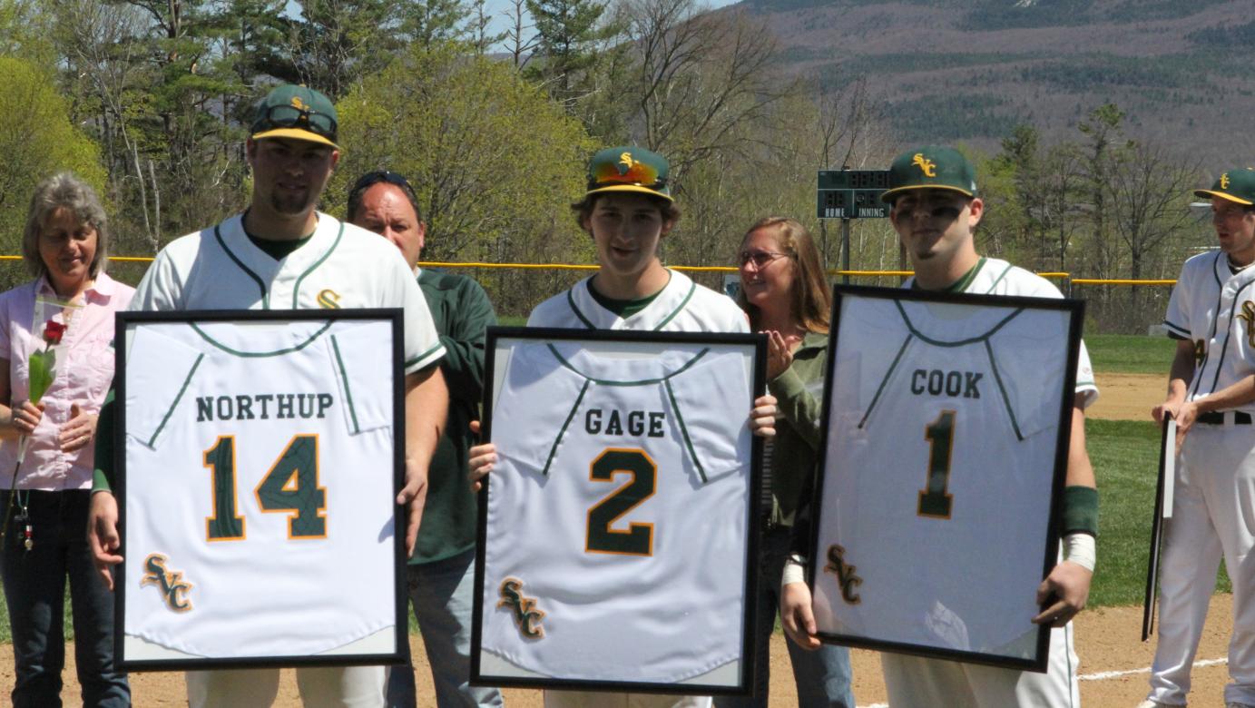 Cook, Gage, Northup Leave Legacy on SVC Baseball