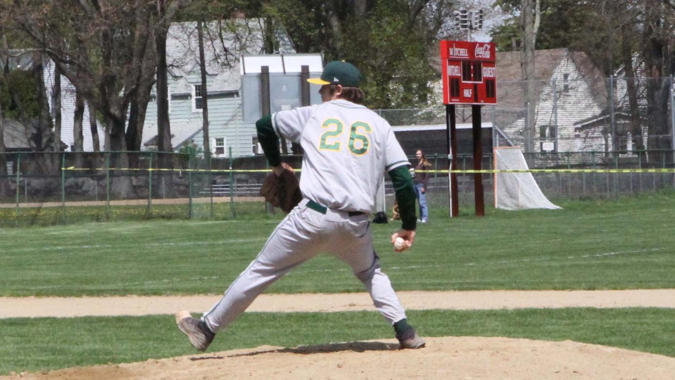 Baseball Upsets Mitchell In First Round NECC Playoff Game