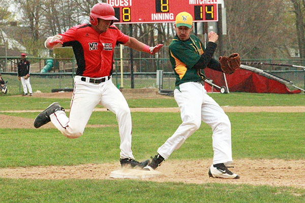 Long Ball Can't Get No. 3 Baseball Past No. 1 Mitchell as Mountaineers Drop 14-8 NECC Title Game to League Champions