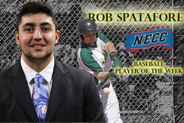 Rob Spatafore Selected as NECC Baseball Player of the Week