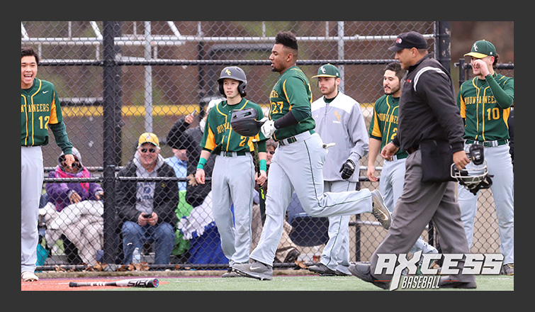 Baseball Snaps Losing Skid With Important 11-4, 10-5 Wins at New England College