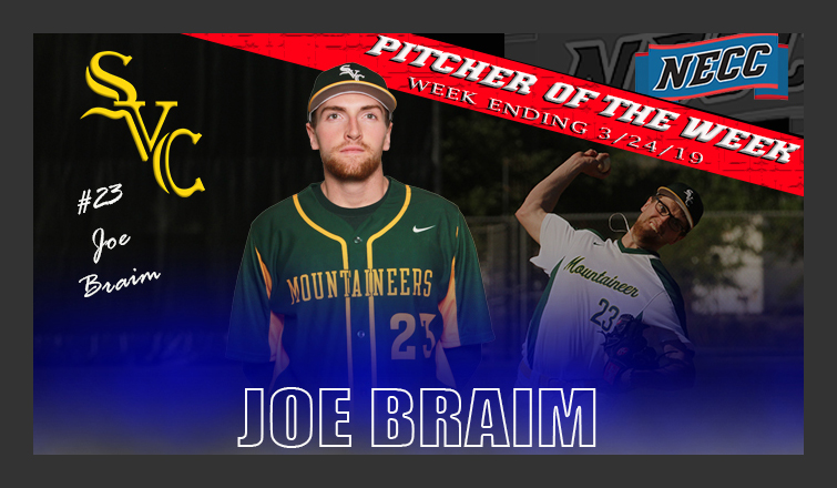 Braim Named NECC Baseball Pitcher of the Week