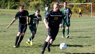 SVC Soccer Falls 4-2 to Becker in NECC Action