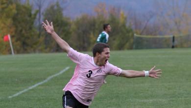 Massucci Leads Mountaineers to Crucial NECC Victory