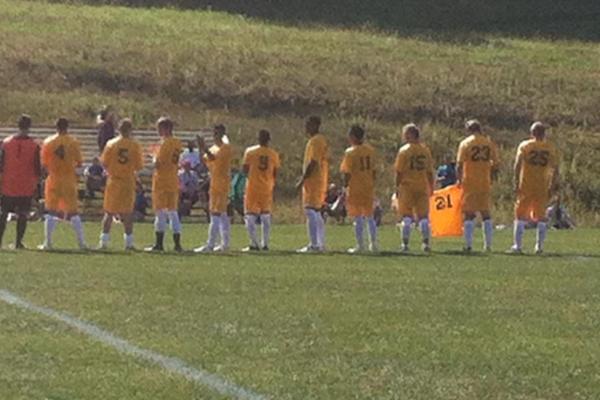 Men's Soccer Drops Home-Opener to Salve Regina, 5-2