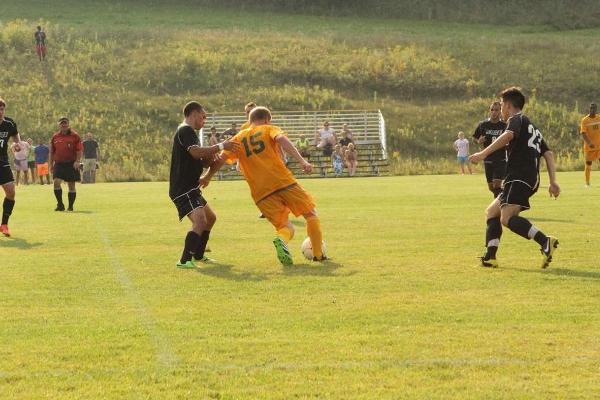 Men's Soccer Drops Home Match to Sage 7-0