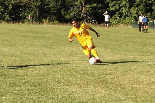 Men's Soccer Topped 6-0 at Lesley in Conference Opener