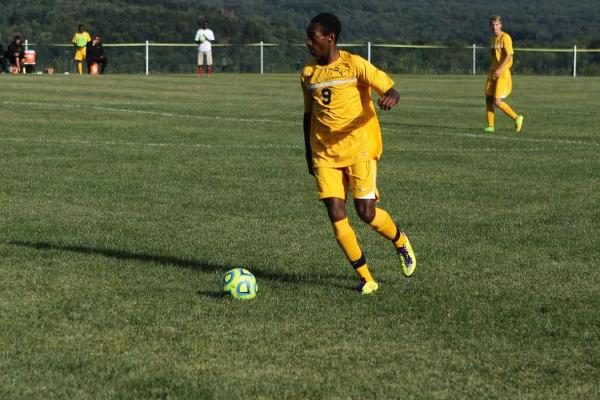 Men's Soccer Downed 6-0 at Sage in Non-Conference Tilt