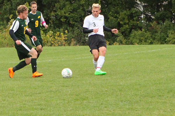 Men's Soccer Clipped 7-0 at Mitchell in Conference Play