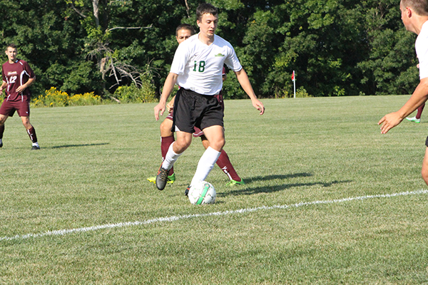 Men's Soccer Edges SUNY Cobleskill 2-1 in Overtime