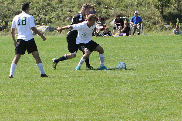 Late Goals Not Enough as Men's Soccer Falls 5-2 to Visiting Vermont Tech