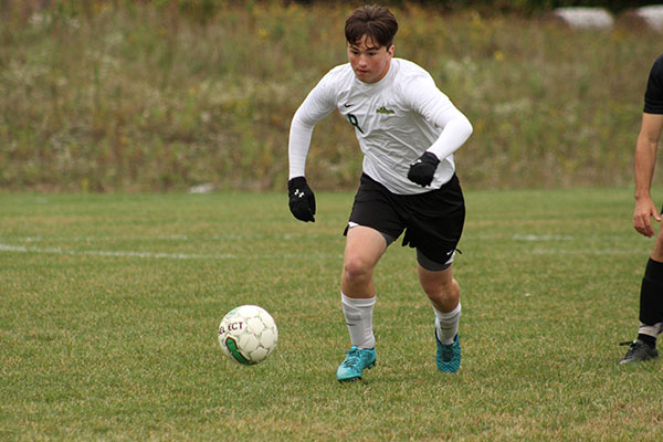 Men's Soccer Collects First NECC Win with 8-1 Victory at Wheelock