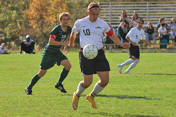 Men's Soccer Tallies 2-2 Double-overtime NECC Draw with Elms