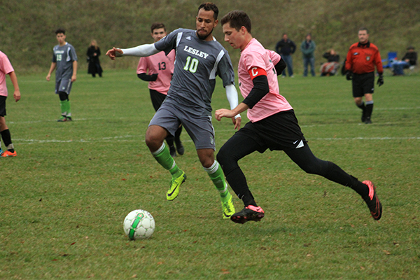 Men’s Soccer Suffers 2-1 Double-Overtime Loss to Lesley on Senior Day