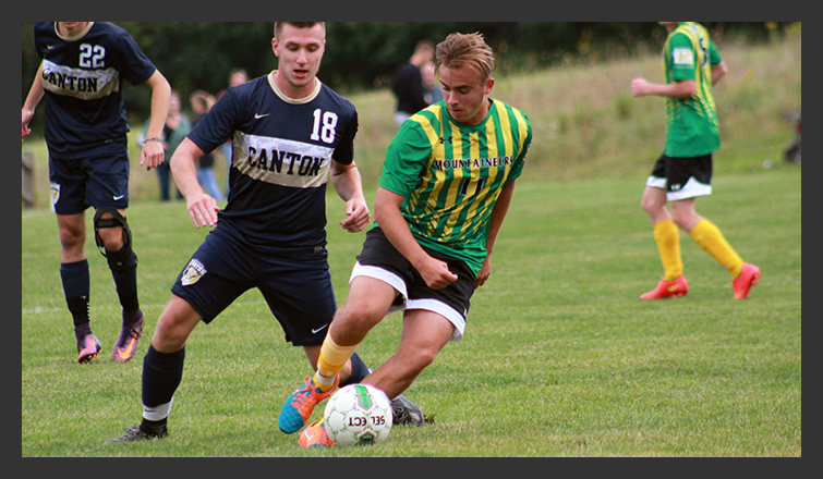 nikolas joseph dribbles the ball