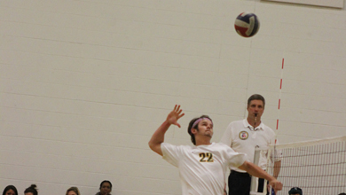 Men's Volleyball Defeats Sage on Senior Night
