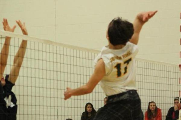 Volleyball Sets Program Win Mark with 3-0 Sweep over Regis