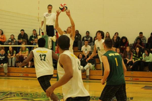 Men's Volleyball Comes Back, Loses 3-2 at Keuka