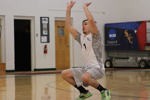 Men's Volleyball Falls 3-1 to No. 3 SUNY New Paltz in Opening Day of Springfield Invitational