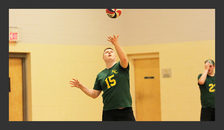 skylar o'dell serves up the ball