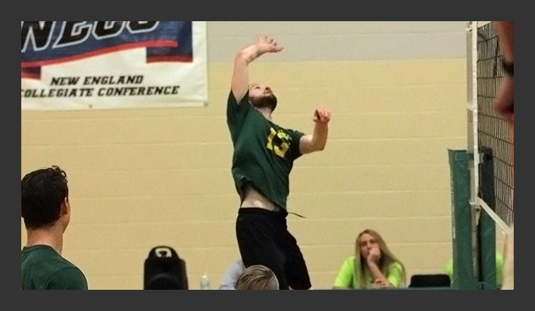 Men’s Volleyball Overtaken in 3-2 Loss at Dean