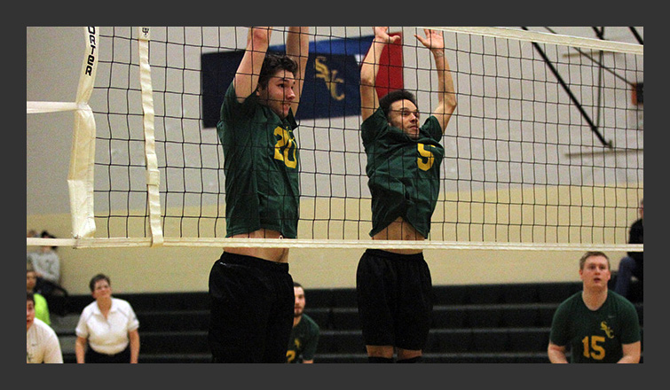 Nichols Sweeps Men’s Volleyball in NECC Tilt