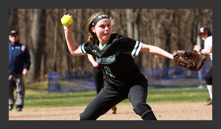 brooke gates throws the ball