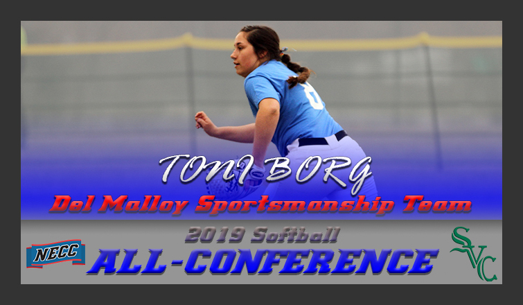 Softball’s Borg Selected for All-NECC Accolade