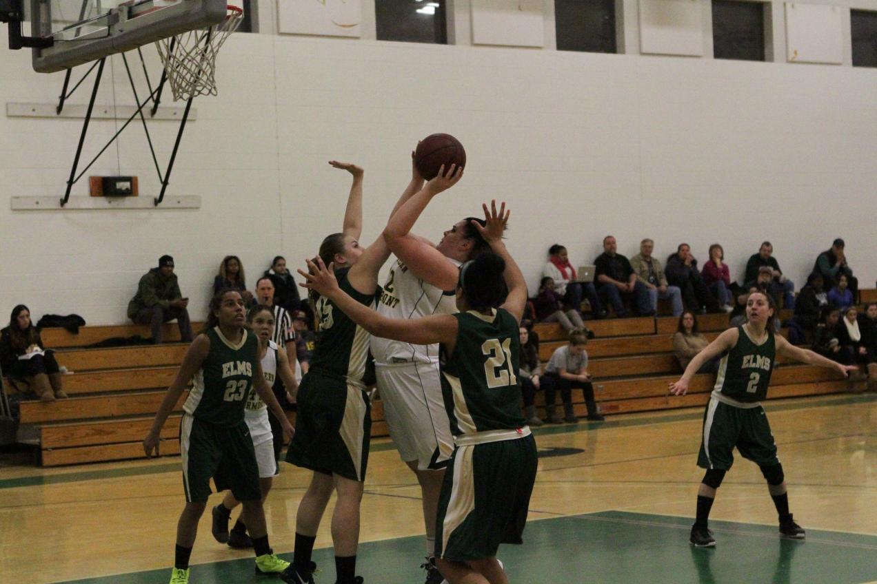 Women's Basketball Runs Out of Time, Loses 70-60 to Elms