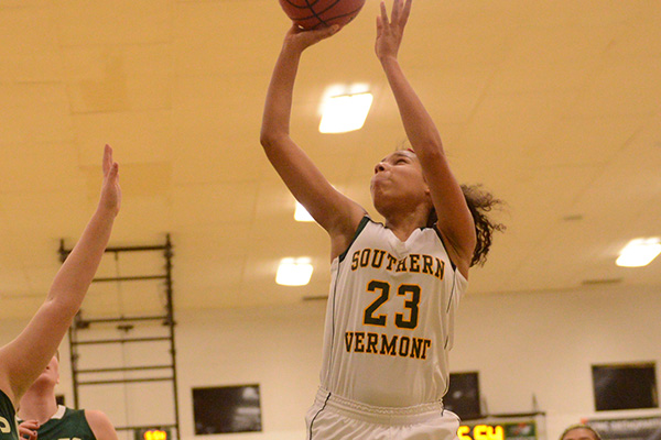 Women's Basketball Downs Bay Path 80-52 for Road NECC Victory