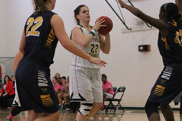 Women's Basketball Downs Wheelock 59-41 to Tie Program Win Record, Secure First Round Home Game