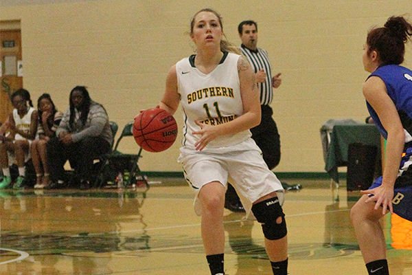 Strong Second Quarter Propels Women's Basketball to 73-53 NECC Win at Lesley