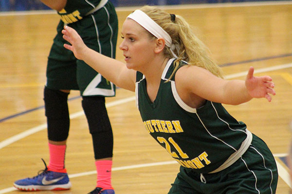 Women's Basketball Downed 74-61 at Newbury