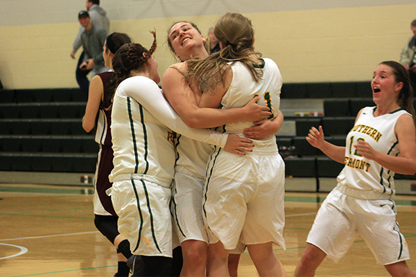 Molner’s Regulation Buzzer-beating Three Helps Women’s Hoops Take Big 68-57 Overtime Win Against Bay Path in NECC Opener