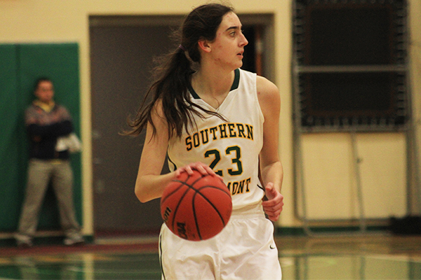 Women's Basketball Downed 57-44 in NECC Play at Newbury