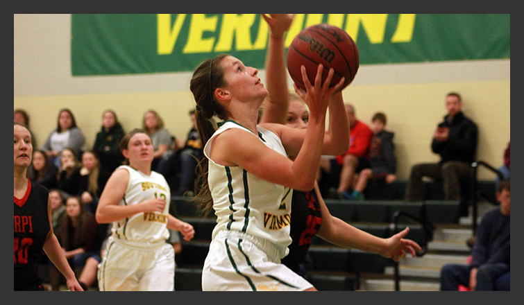 taylor mallett goes for a layup