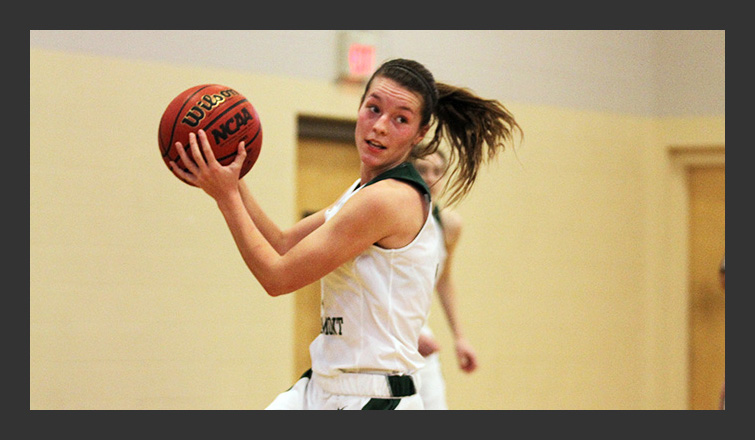 taylor mallett holding the ball turns and looks up court