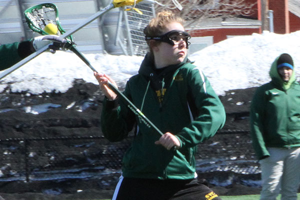 Late Go-Ahead Goal Gives Women's Lacrosse 9-8 Non-Conference Win at Green Mountain