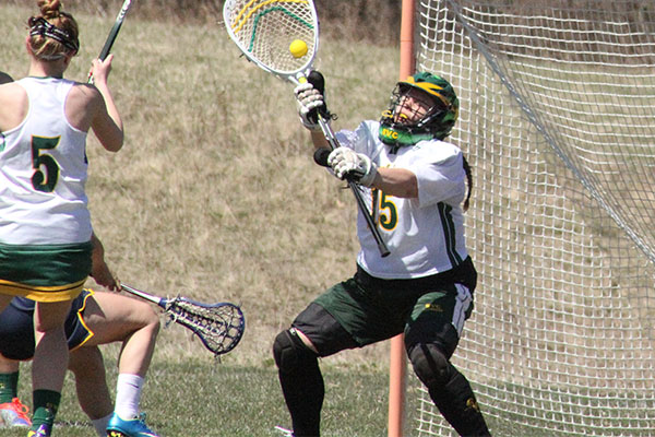 Strong First Half Propels Women's Lacrosse to Valuable 12-6 NECC Win Over Wheelock