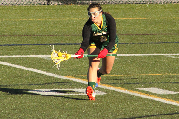 Women's Lacrosse Catches, Cradles, Conquers NECC Playoff Berth with 18-8 Win at Bay Path