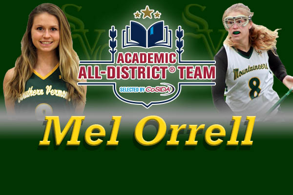 Southern Vermont?s Mel Orrell Selected to 2016-17 CoSIDA Academic All-District? At-Large Team