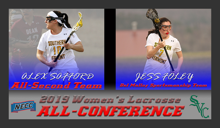 Safford, Foley Garner All-NECC Women’s Lacrosse Honors