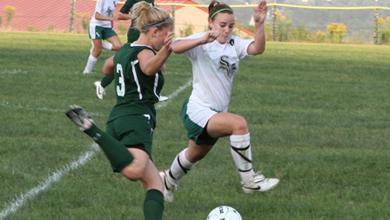 Women's Soccer Snaps Seven Year Skid