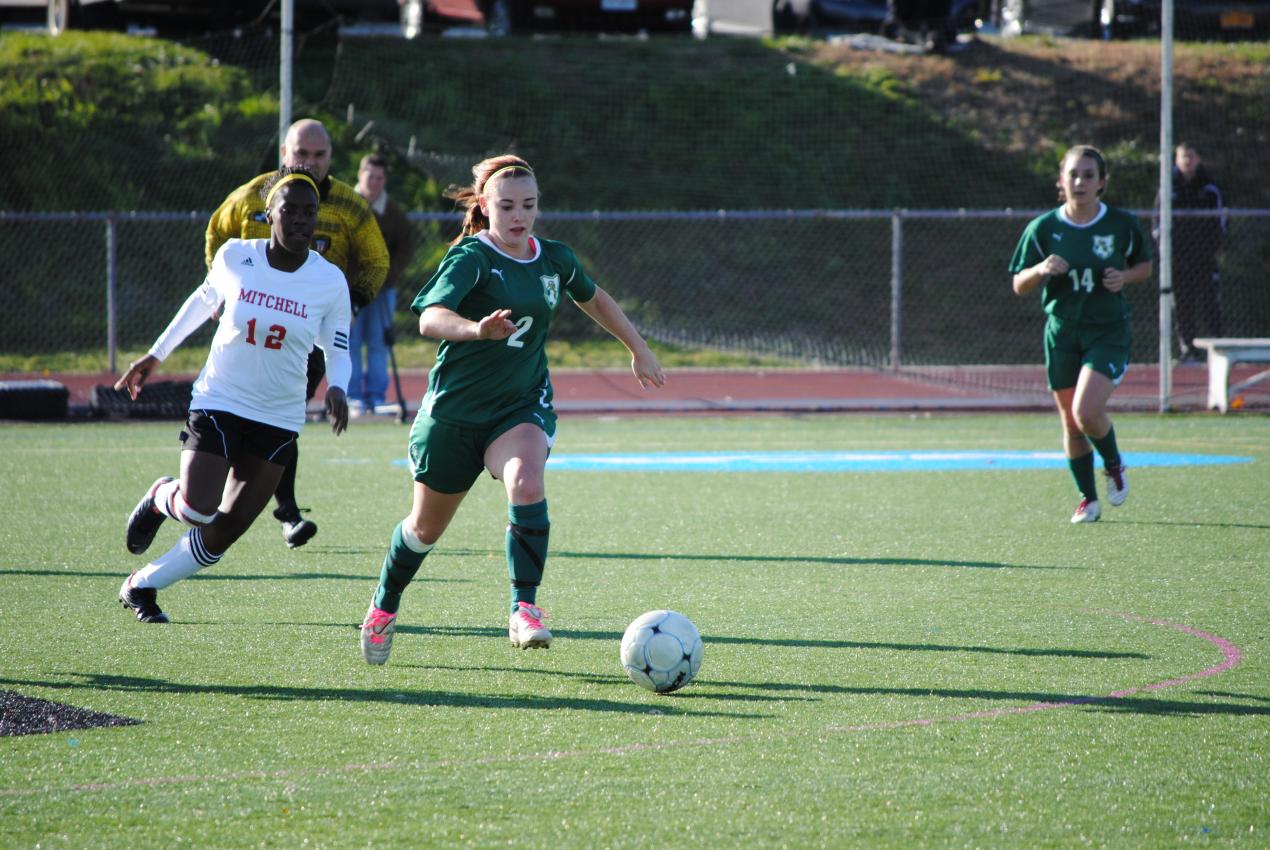 Junior Mid-fielder Shawnee Webster