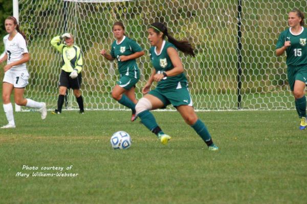 Women's Soccer Alone Atop NECC with 5-1 Win at Green Mountain