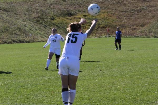 Women's Soccer Loses NECC Playoff Match, 3-2, at Becker