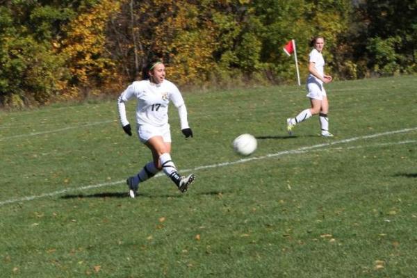 Women's Soccer Ties at Regis, 1-1, Moves Closer to NECC Playoffs